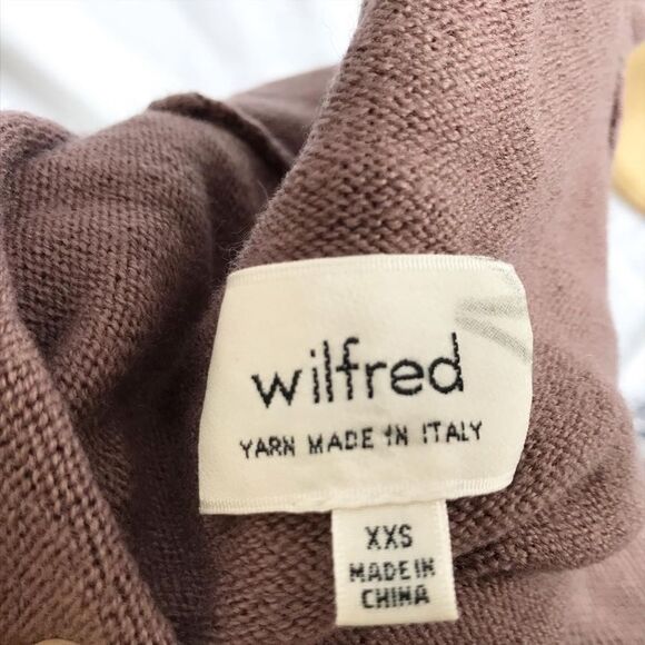 Wilfred Aritzia rose taupe mock neck knit XXS - Picture 8 of 9